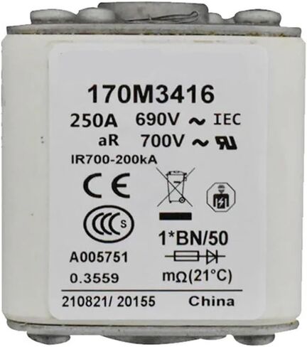 170M3416 High-Voltage Fuse/Low-Voltage Fast Fuse Electronic Components in Saudi Arabia