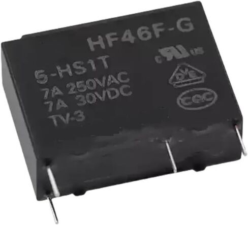 20 Pçs/lote HF46F -G- 5/12/24 -HS1 -HS1T 7A 5A 4Pin 250VAC 30VDC DC 5V 12V 24V Relés de Potência HF46F-12-HS1 HF46F-G-24-HS1T Or(HF46F- 5 -HS1) in Saudi Arabia