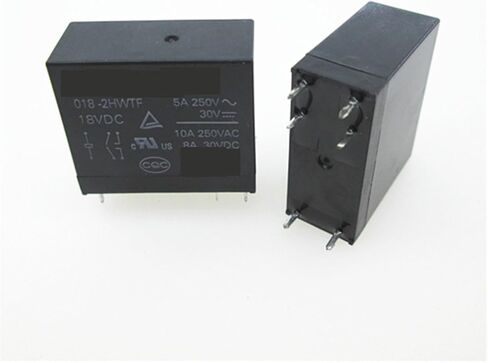 18V RELAY HF140FF-018-2HWTF 18VDC HF140FF-018-2HWTF-18VDC HF140FF-0182HWTF HF140FF0182HWTF 18VDC DC18V 5A 250VAC DIP6 in Saudi Arabia