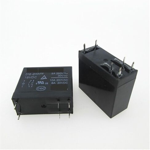 18V RELAY HF140FF-018-2HWTF 18VDC HF140FF-018-2HWTF-18VDC HF140FF-0182HWTF HF140FF0182HWTF 18VDC DC18V 5A 250VAC DIP6 in Saudi Arabia