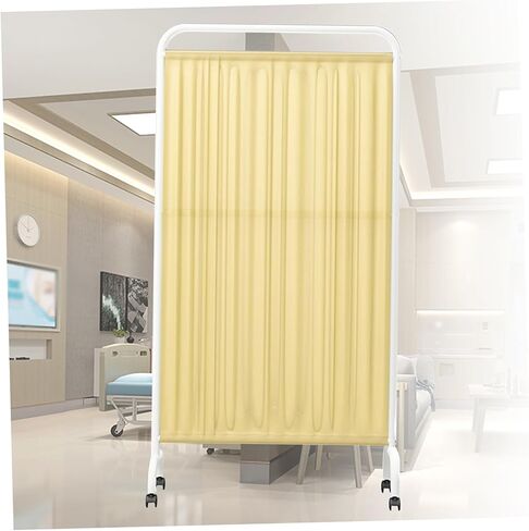 Medical Privacy Screen with Wheels, Adult Foldable Room Divider, 6ft High Room Divider Clinic/Patient/Examination Room Temporary Fence, Space Saving(Dark Blue,2-Panel) in Saudi Arabia