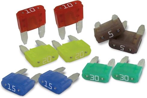 Polaris Ranger RZR Ace Srambler Sportsman ATV/UTV Mini Blade Fuse Kit (10 الصمامات) in Saudi Arabia