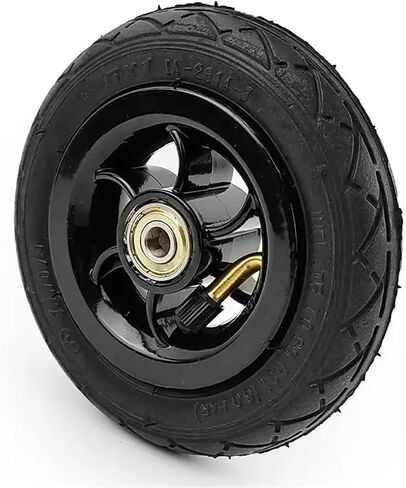1Pcs 5 Inch Electric Trolley Inflatable Wheel/Metal Wheel Hub with Inner Tube/Trolley Inflatable Wheel in Saudi Arabia