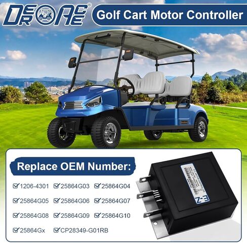 731444G06 1206SX 36V 300A 9-Pin Controller for 1994-2000 Ezgo Electric مع استبدال DCS لـ CURTIS 73144G01 73144G02 73144G03 73144G04 73144G05 1206SX-005 in Kuwait