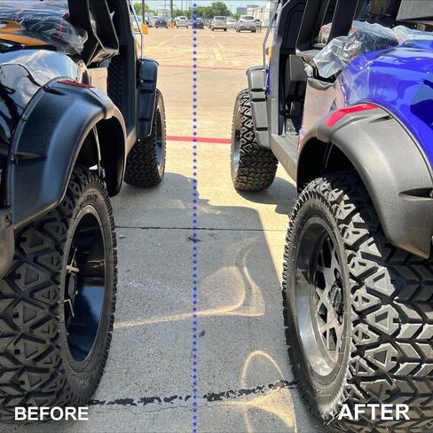 Wheel Spacer Kit with a Universal fit, Compatible with Most 2P, 4P, and 6P Models from top Brands Like Solana, EZGO, Club Car, Yamaha, Kandi, and Coleman. in Kuwait