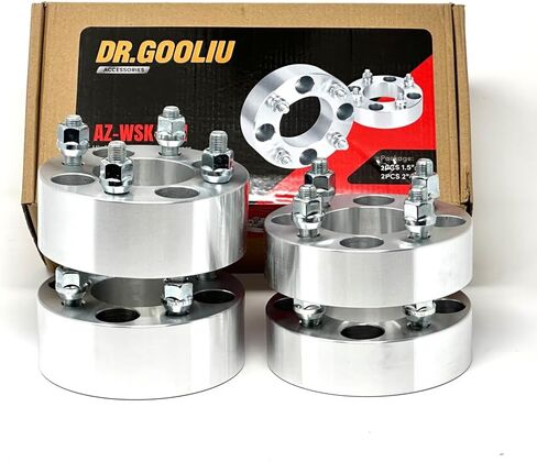 Wheel Spacer Kit with a Universal fit, Compatible with Most 2P, 4P, and 6P Models from top Brands Like Solana, EZGO, Club Car, Yamaha, Kandi, and Coleman. in Kuwait