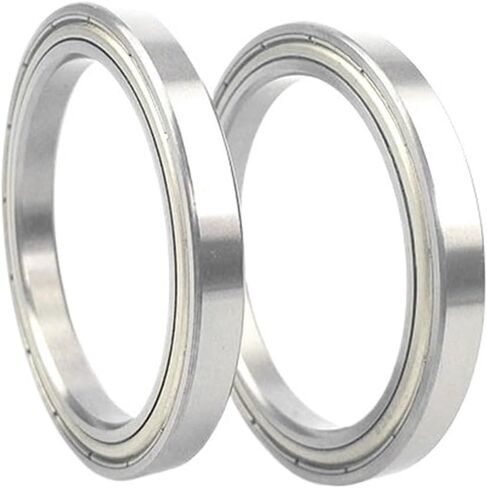6810ZZ 2Pcs ABEC-1 6810 ZZ 50x65x7 Thin Section Deep Groove 6810 Ball Bearing 61810 Kande Bearings in Saudi Arabia