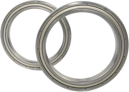 6810ZZ 2Pcs ABEC-1 6810 ZZ 50x65x7 Thin Section Deep Groove 6810 Ball Bearing 61810 Kande Bearings in Saudi Arabia