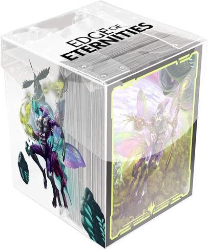 Ultra PRO - Edge of Eternities World Shaper 100ct Deck Protector Sleeves in Clear Box for Magic: The Gathering, Card Protection, TCG Accessories, Collectible Trading Cards Game in Saudi Arabia