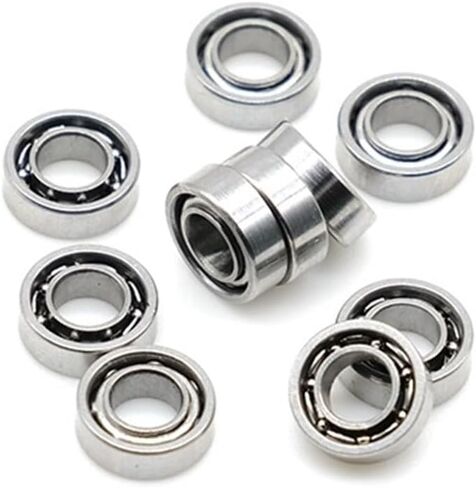 SMR63 Open Bearing 3 × 6x2 مم محامل كرة مقاوم للصدأ مقاوم للصدأ 617/3 673 5pcs in Saudi Arabia