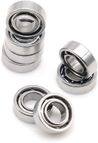 SMR63 Open Bearing 3 × 6x2 مم محامل كرة مقاوم للصدأ مقاوم للصدأ 617/3 673 5pcs in Saudi Arabia
