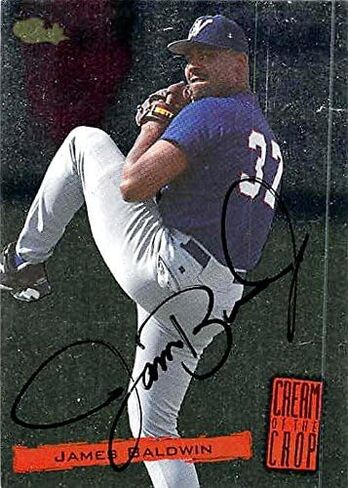 James Baldwin autographed Baseball Card (Chicago Sox) 1994 Classic Cream of the Crop #C14 Rookie - Baseball Slabbed Autographed Cards in Saudi Arabia