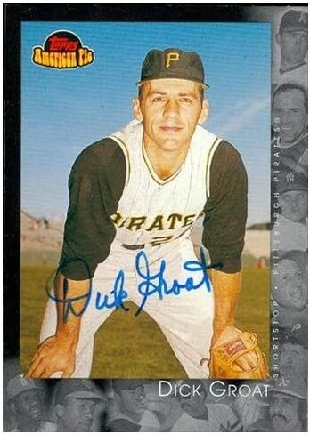 Warehouse 46572 Dick Groat motached Baseball Card Pittsburgh Pirates 2001 Topps American Pie No .23 in Saudi Arabia