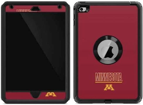 Skinit Skinit Skin Compatible مع Otterbox Defender iPad Mini 4 - تصميم Golden Gophers المرخص رسميًا in Saudi Arabia