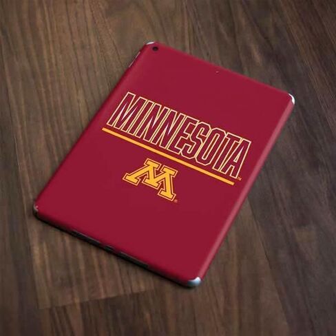 Skinit Decal Tablet Skin Compatible with iPad 9.7in (2017) - Officially Licensed College Golden Gophers Design in Saudi Arabia