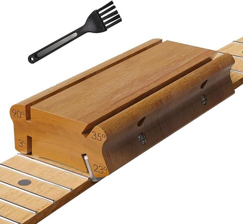 ملف خشبي 4-in-1 جيتار خشبي ، 3/33/35/90 درجات ملفات تويج متعددة الزوايا ، أداة luthier fret لتشكيل وتصدي in Saudi Arabia