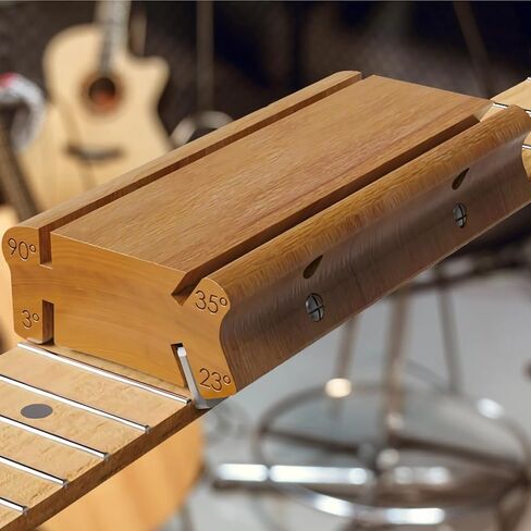 ملف خشبي 4-in-1 جيتار خشبي ، 3/33/35/90 درجات ملفات تويج متعددة الزوايا ، أداة luthier fret لتشكيل وتصدي in Saudi Arabia