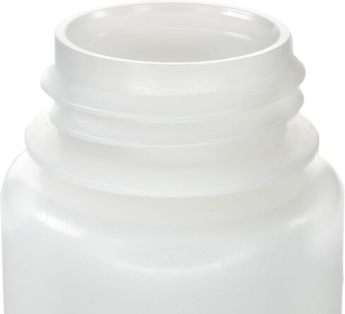 Eisco -125 ملًا من زجاجات الكاشف HDPE عريضة الفم مع أغطية البولي بروبيلين ، غير سريلي ، حزمة من 12 ، حاويات مختبرية مضادة للتسرب ، من -100 إلى 120 درجة مئوية. in Kuwait