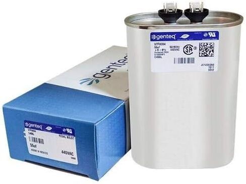 P291-5504 - 55 uf MFD 440 Volt VAC - Bryant Oval Run Capacitor Upgrade in Saudi Arabia