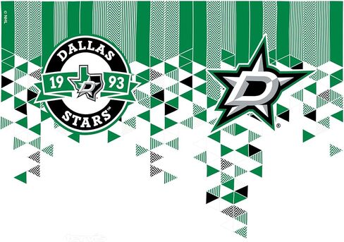 Tervis NHL Dallas Stars - تحطيم مصنوع في الولايات المتحدة الأمريكية كوب سفر معزول مزدوج الجدران المعزول يحافظ على المشروبات الباردة والساخنة ، 24 أوقية مع غطاء القش ، كلاسيكي in Kuwait