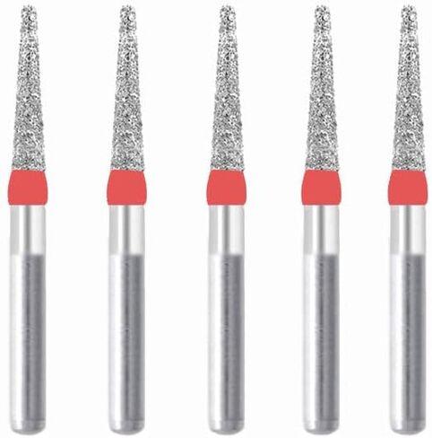 168.21F2, Conical, Truncated, 2.1 mm Dia, Fine Grit Diamond Bur, 5 per Pack in Saudi Arabia
