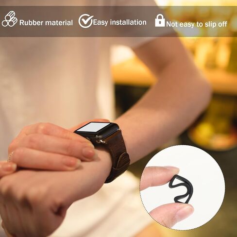 مشاهدة حلقة الشريط ، 18 PCS حزام حزام الساعات الساعات الساعات السيليكون استبدال حارس الفرقة مع أداة شريط الربيع لقطع الغيار الرياضية الذكية (16 مم/18 مم/20 مم/22 مم/24 مم/26 مم) in Saudi Arabia