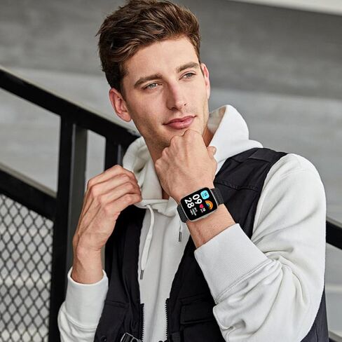 نطاقات Tiptops متوافقة مع Xiaomi Redmi Watch 3 نشط/مشاهدة 3 لايت بديل النايلون معصم حزام مرنة in Kuwait