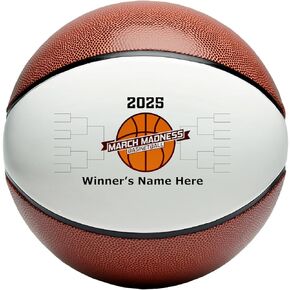 Custom Basketball Madness Trophy Basketball Award 2025, Personalized for Bracket Winner & Loser Tournament Challenge, March Madness Office, Work, and Family Trophy in Kuwait