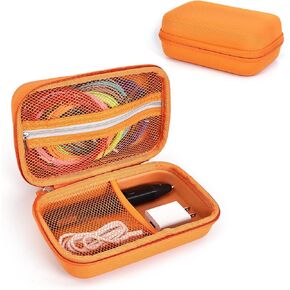Case Compatible with 3Doodler Start+ Essentials for 3D Pen Set for Kids, Carrying Holder Fit for Printing Pens, Storage Organizer for Printing Filament Refill, Micro-USB Charger (3D-04B-Pink) in Saudi Arabia