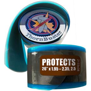 Inner Tube Protecting, Bicycle Tire Liner - Stop Flats for Mountain Bikes Using Brown 26 x 2.0-2.125" Bike Tires and Tubes with Hard Durometer Center Strip. (1 Liner) in Saudi Arabia