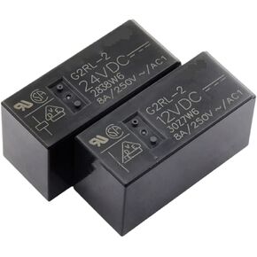 10PCS electromagnetic Power Relay G2RL-2 5VDC 12VDC 24VDC 48VDC 8A 8PIN G2RL-24 5VDC 12VDC 24VDC 48VDC(G2RL-2-12VDC) in Saudi Arabia