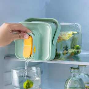 0.9 Gallon Drink Dispenser with Spigot,100% Leakproof,Sealed and Filter screen,Milk,Lemonade Dispenser,Juice Containers With Lids For Fridge and Dairly Use,Beverage Liquid Drink Container for Party in Saudi Arabia