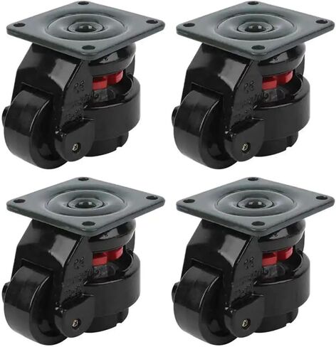 4pcs GD-60F مستوى التعديل العجلات الثقيلة العجلة الصناعية العجلة تسوية العجلة in Saudi Arabia