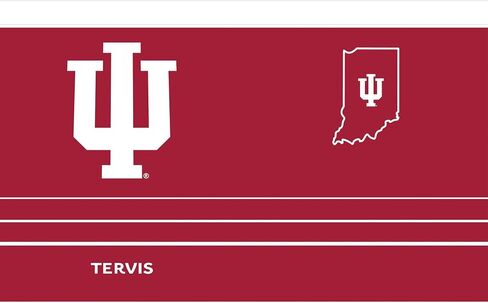 Tervis Traveler Indiana Hoosiers - MVP Triple Walled Tumbler Cup Cup يحافظ على المشروبات الباردة والساخنة ، 20 أوقية ، الفولاذ المقاوم للصدأ in Saudi Arabia