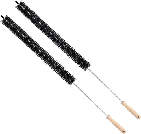 Dryer Vent Cleaning Brush - Lint Removal Cleaner Tool, LongFlexible with Wood Handle (28.7Inches) in Saudi Arabia