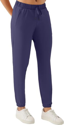 Haowind Women's Procleout Joggers مع جيوب - مرن يوجا يوجا صالة غير رسمية in Kuwait