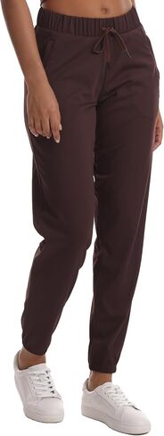 Haowind Women's Procleout Joggers مع جيوب - مرن يوجا يوجا صالة غير رسمية in Kuwait