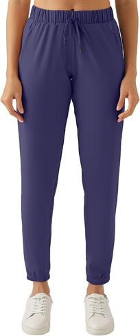 Haowind Women's Procleout Joggers مع جيوب - مرن يوجا يوجا صالة غير رسمية in Kuwait