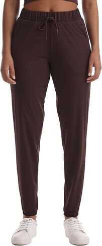 Haowind Women's Procleout Joggers مع جيوب - مرن يوجا يوجا صالة غير رسمية in Kuwait
