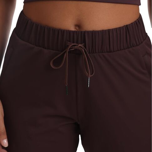 Haowind Women's Procleout Joggers مع جيوب - مرن يوجا يوجا صالة غير رسمية in Kuwait