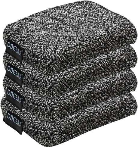 Heavy - Duty Kitchen Sponge - 20 Times More Durable, Scratch Free, Suitable for Non Stick Cookware Cut Resistant, Multi - Purpose Cleaning Supplies for Home, Bathroom (2 Pack Grey) in Saudi Arabia