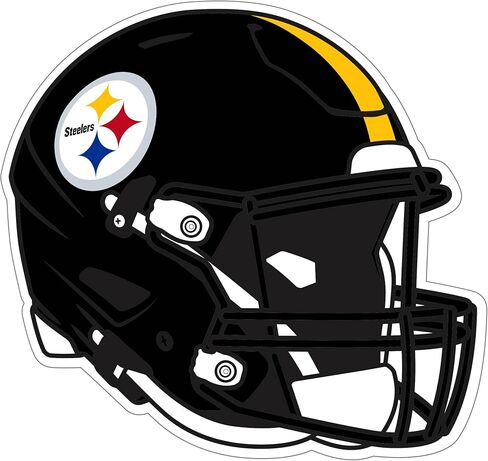Siskiyou Sports NFL Pittsburgh Steelers Helmet Auto Secal ، ألوان الفريق ، حجم واحد in Saudi Arabia