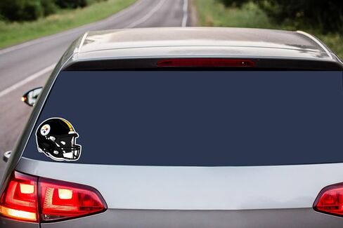 Siskiyou Sports NFL Pittsburgh Steelers Helmet Auto Secal ، ألوان الفريق ، حجم واحد in Saudi Arabia