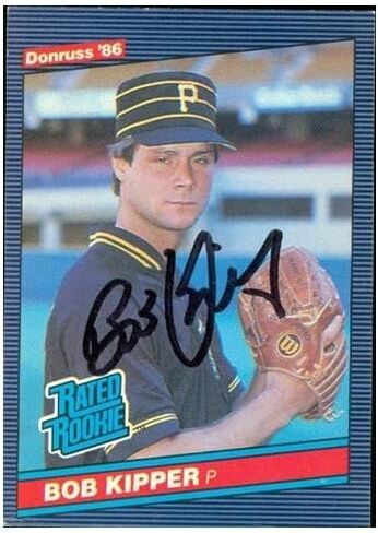 Autograph Warehouse 46741 Bob Kipper Autographed Baseball Card Pittsburgh Pirates 1986 Donruss No .44 in Saudi Arabia