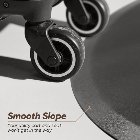 7/8" Inch Thick Barber mat for Floor, 3' x 5' Salon Chair mat, Anti-Fatigue Femicircular Hair Cutting Hairdressing Equipment in Kuwait