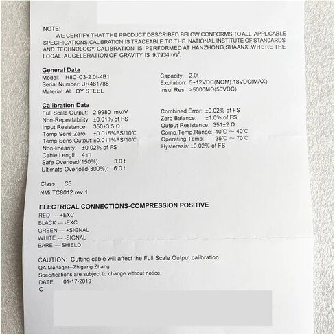 مستشعر H8C للوزن H8C-C3 (2T) in Saudi Arabia
