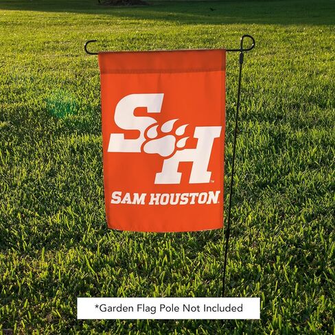 Desert Cactus Sam Sam Houston University SHSU Garden Flag - 19 × 12 بوصة Sam Houston Bearkats Banner ، للعرض في الهواء الطلق والأحداث (التصميم أ) in Kuwait