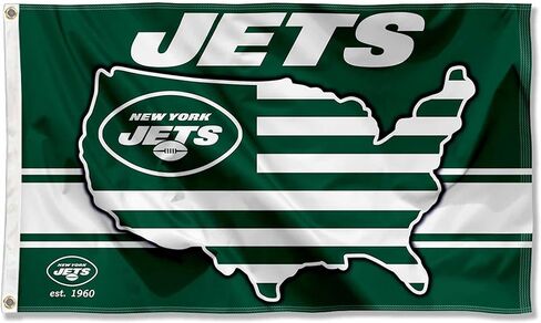 New York Jets Nation USA American Country 3x5 Flag in Kuwait
