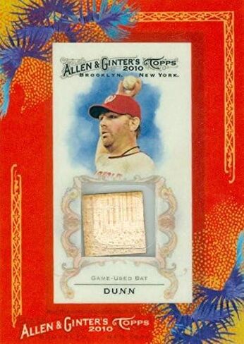 مستودع توقيعه 343476 لاعب آدم دان استخدم بطاقة BAT PATCH PATCH - واشنطن مواطنز 2010 TOPPS Allen & Ginters No. AGR -AD in Saudi Arabia