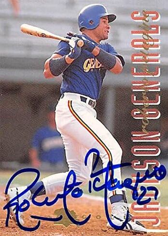 Roberto Petagine autographed Baseball Card (Jackson Generals) 1994 Classic Best Minor League Rookie #100 - Baseball Slabbed Autographed Cards in Saudi Arabia